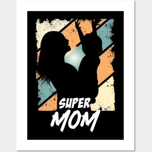 Supper mom Posters and Art